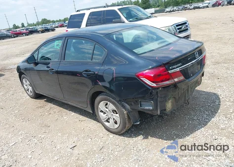 2014 Honda Civic Lx из США, поврежденный, VIN 2HGFB2F50EH509089